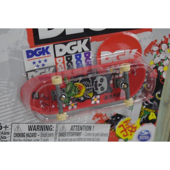 Tech Deck DGK Ultra Rare Holographic Skull Cat FingerBoard Skateboard - Picture 2 of 6